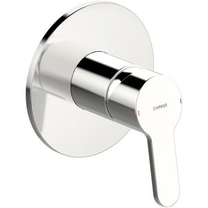 Afbouwset 1-hendel mengkraan zonder  omstel. rozet D. 130mm HANSAPRIMO