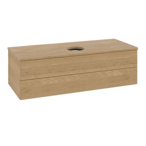 Wastafelonderkast Antao 1200x360x500mm Honey Oak K21011HN