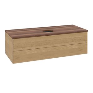 Wastafelonderkast Antao 1200x360x500mm Honey Oak K21012HN