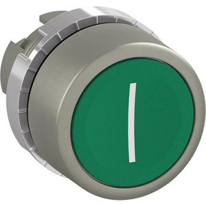 Drukknop terugverend I groen