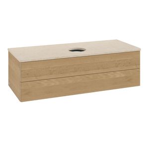 Wastafelonderkast Antao 1200x360x500mm Honey Oak K21013HN