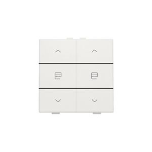 Dubbele motorsturingsbediening Home Control white