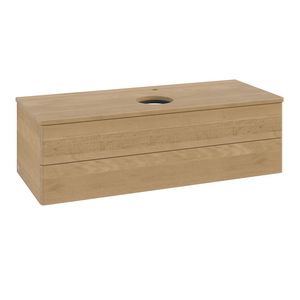 Wastafelonderkast Antao 1200x360x500mm Honey Oak K21051HN