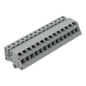 1-draads FE steker HA 2,5mm² grijs 731-514/008-000 VVE=25
