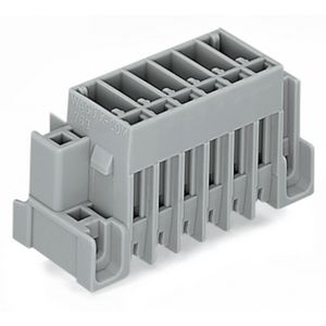 THT male steker Soldeerpen 1,0x1,0mm recht grijs VVE=15