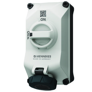 Wandcontactdoos 16A 4-polig  7H 500V IP67 DUO