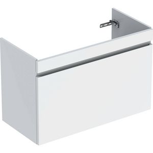 Renova Plan wastafel onderkast + lade 75cm wit hoogglans