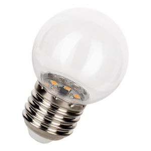 LED-lamp G45 DIP-7 E27 0.7W 50lm 2500K helder