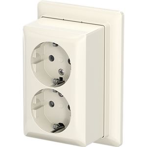 Wcd ra kv dubbel+plaat opb b-AP+ wit