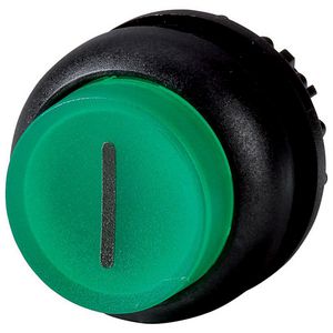 Signaaldrukknop hoog groen I vast M22S-DRLH-G-X1