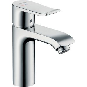 Metris 1-hendel wastafelkraan Coolstart 110 sprong 116mm chroom incl. waste