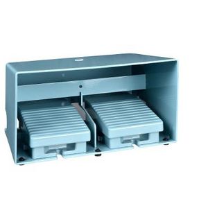 Dubbele pedaalschakelaar IP66 Met kap Metallic B Harmony XPE