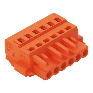 1-draads FE steker 2,5 mm² oranje 231-306/107-000 VVE=50