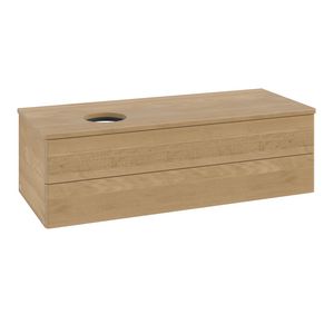 Wastafelonderkast Antao 1200x360x500mm Honey Oak K22011HN
