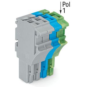 1-draads FE steker Push-in 2022-104/000-038/999-953 VVE=50