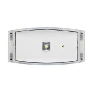 Noodverlichting decentraal AT/CGL+ 3u alu beh.IP65 vluchtr.verl. asym