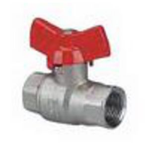 Kogelkraan met vlinderhandgreep bi DN25 PN50 IGxIG VVE=16