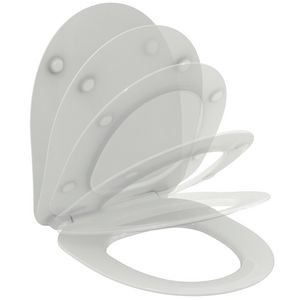 Closetzitting I.LIFE-A sandwich softclose afneembaar wit