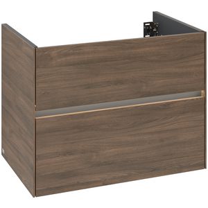 Wastafelonderkast Collaro 2x la (verlicht) 796x603x498mm Arizona Oak