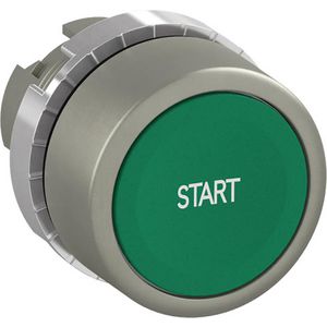 Drukknop terugverend Start groen