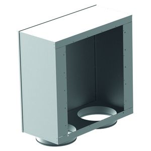 Luchtinlaatplenum 2xDN 355mm
