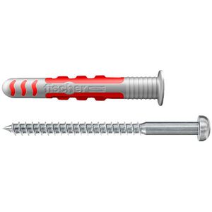 Muurplug DUOSEAL 6X38mm m. rvs schroef 4,5x60mm CK VVE=50