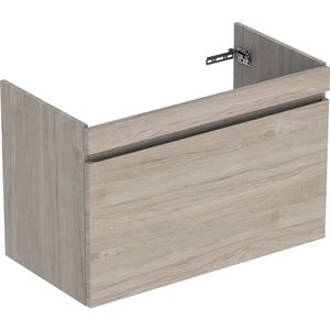 Renova Plan wastafel onderkst+lade 100cm licht noten hickory