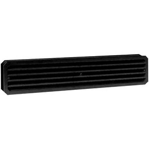 Kunststof deurventilatierooster 451 5x91,7mm zwart