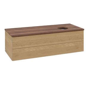Wastafelonderkast Antao 1200x360x500mm Honey Oak K23012HN