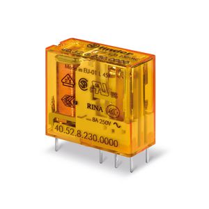 Insteek-/printrelais serie 40 2W 8A 230VAC