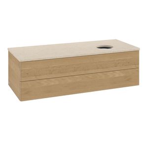 Wastafelonderkast Antao 1200x360x500mm Honey Oak K23013HN