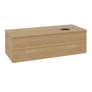 Wastafelonderkast Antao 1200x360x500mm Honey Oak K23051HN