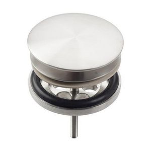 Wash Me afvoerplug 1.1/4" RVS geborsteld afdekplaatje