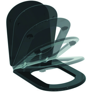 calla zitting en deksel softclose glossy black E2518GB