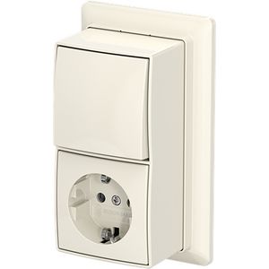 Combinatie ra kv wis+plaat opb b-AP+ wit