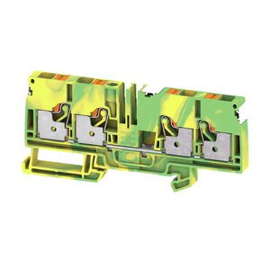 Aardklem PE PUSH IN groen/geel 6mm² 800V 2881540000 VVE=50