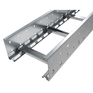 Lengte a 3m. Kabelladder Unic H100 B100 SV beneden hoh 200