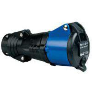 Koppelcontactstop 230V 16A 2-polig IP44 rubber Hypra