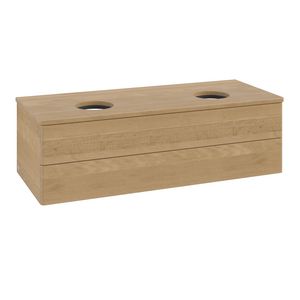 Wastafelonderkast Antao 1200x360x500mm Honey Oak K24011HN