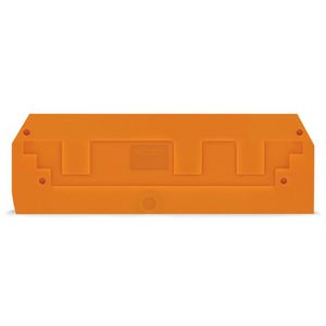 Afsluit-+tussenplaat 2,5mm oranje 283-352 VVE=25