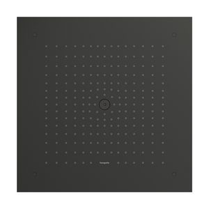Hoofddouche 400 1 straalsoort EcoSmart plafond inbouw Brushed Black Chrome Raindance E