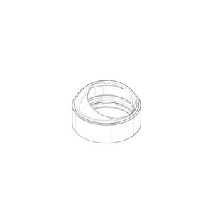 Kapje 40x24mm chr 092830028-00