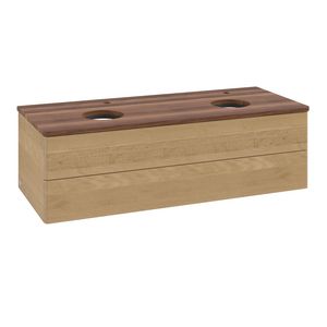 Wastafelonderkast Antao 1200x360x500mm Honey Oak K24052HN
