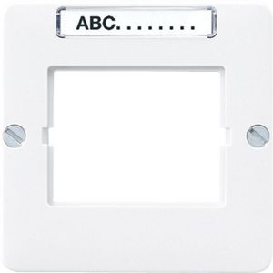 Afdekking CD500 a.wit v.mod.jack 2-vdg.