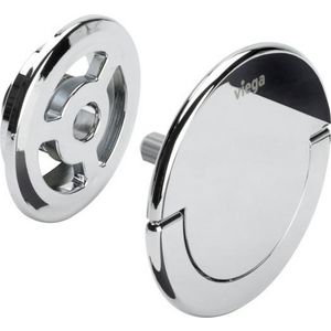 Rozet Visign M4 kunststof/verchroomd