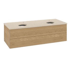 Wastafelonderkast Antao 1200x360x500mm Honey Oak K24053HN