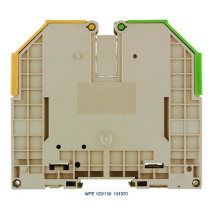 Aardklem PE schoefaansl. groen/geel 120mm2 1000 V VVE=10