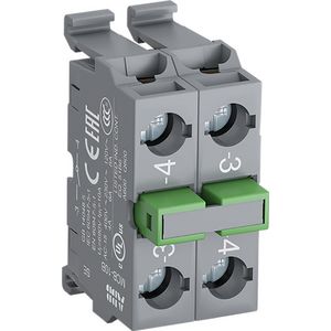 Contactblok voor bodemmontage 2 no
