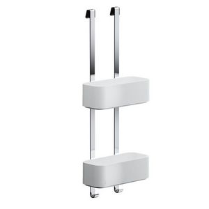 Doucherek hangend voor douchewand FRAME WHITE CHROME