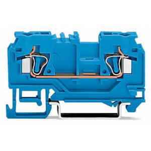 2-draads rijgklem 4mm² test blauw 880-904/999-940 VVE=100
